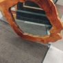 Wooden Live Edge Mirror Image 2