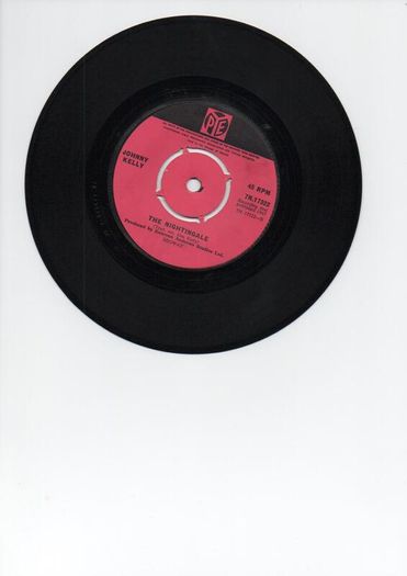 Johnny Kelly Black Velvet Band 1967 Irish Pressing Single