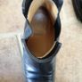 Bally Black Leather Ankle Boots Gents 8 E Image 2