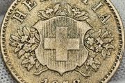 Swiss 1858 20 Rappen
