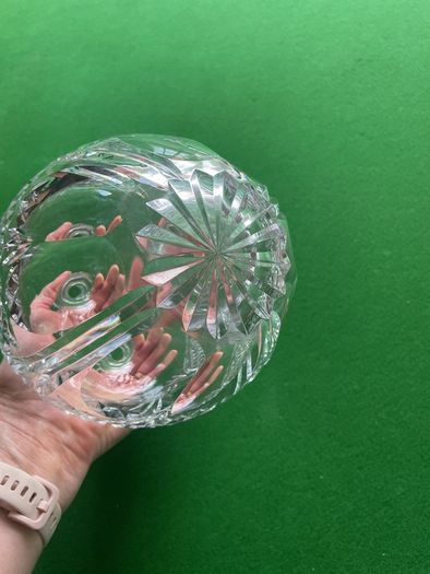 crystal vase