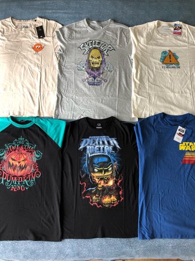 Pop Culture 3 T-Shirts (Large)