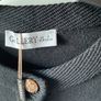 cardigan Bnwt size small gallery black cardigan with gold buttons Image 5