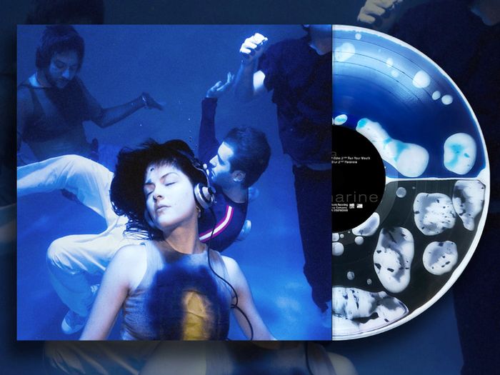 The Marias Submarine Blue in Black Coloured Liquid Filled Limited Edition LP Exclusive Numbered Rare