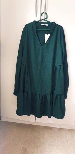 Mango Green Dress - Size L