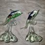 Two Murano Glass Dolphins Image 4