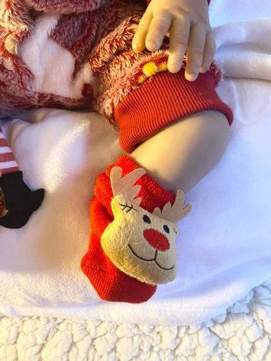 Xmas.  very cute reborn doll.  He is just beautiful