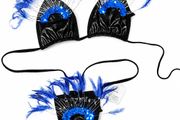 Burlesque Showgirl Carnival Vintage Two Piece