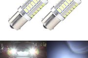 x2 LED p21w reverse bulbs