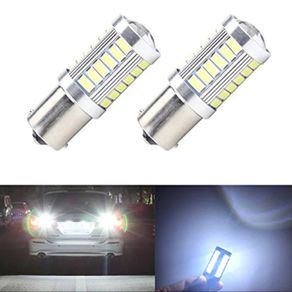 x2 LED p21w reverse bulbs