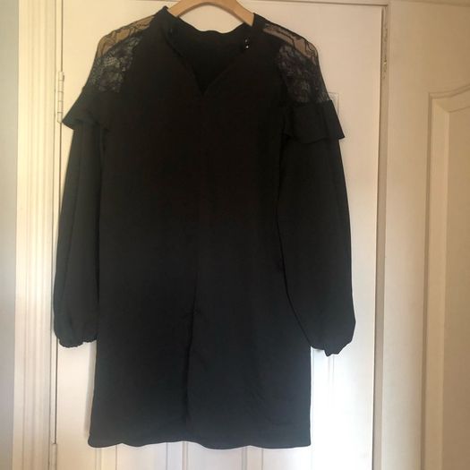 Brand new river island black tunic mini dress