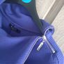 Mohito royal blue top Xs 6 zip Image 3
