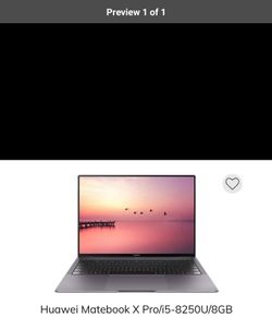 huawei matebook x pro 2019