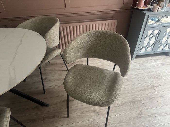 Table and chairs