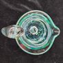 Jerpoint Glass Handcrafted Studio Art Glass Pitcher Water Jug Blue Green Image 6