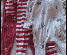Mamas and Papas, Leigh Tucker Willow and Simpsons Festive Babygrow 3 to 6 Months