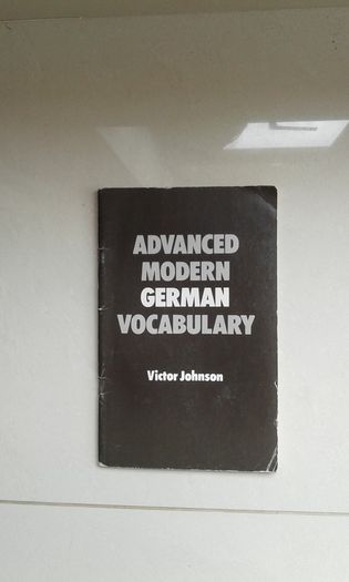 Advanced Modern German Vocabulary.
