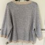 Designer Brand Costa Mani 100% cashmere grey and taupe cardigan BRAND NEW Image 6