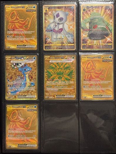 pokemon cards SIR AND EX