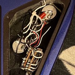 Charvel pro mod dk 24 HSH Wiring Harness Super Switch  EVH volume Pots electric guitar parts accessories
