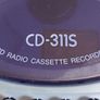 Casio CD Radio Cassette Recorder Model CD-311S, Everything playing perfect, (CD,Radio & Tape Deck) in very good condition Image 6
