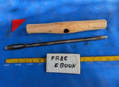 3/4" Spoon Auger Bit.