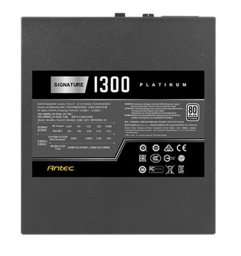Antec Signature 1300w PSU Certified 80 Plus Platinum
