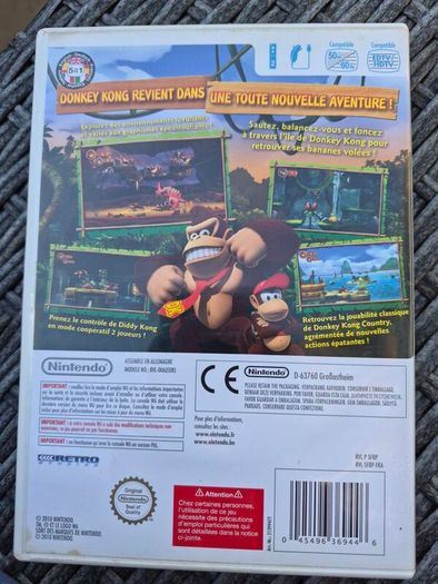 Donkey Kong Country Returns for Nintendo Wii.