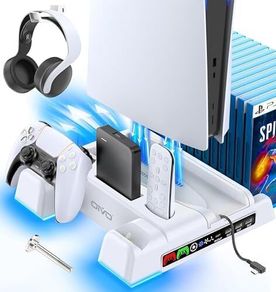 PS5/Slim/Pro Stand and Cooling Station