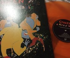 Queen  A Kind Of Magic gatefold orange vinyl