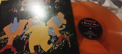 Queen  A Kind Of Magic gatefold orange vinyl