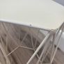 White metal M&S side tables Image 4