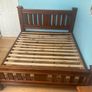 Wooden Super king bed frame Image 2