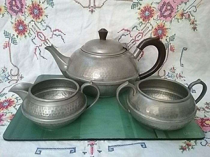 My Lady Pewter Tea Set
