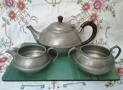 My Lady Pewter Tea Set