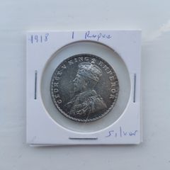 1918 1 Rupee Coin