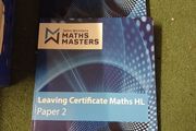 Maths Masters Paper 1 and Paper 2, unused, LC HL