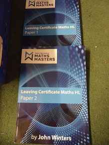 Maths Masters Paper 1 and Paper 2, unused, LC HL