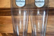 Beer Glasses Krombacher pils Set of 2