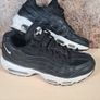 Womens NIKE AIR MAX 95 ESSENTIAL trainers runners black white Size UK 6 EU 40 Image 2