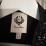 Heavily embellished limited edition exaggerated fringe cape cult piece Image 2