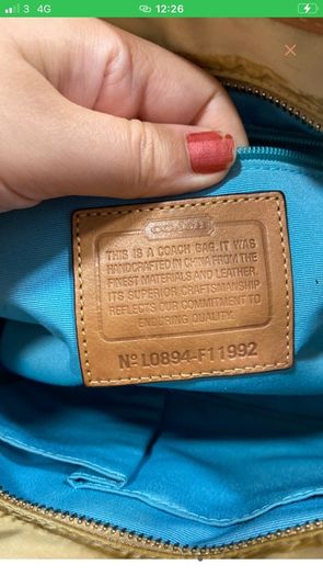 vintage coach bag authentic