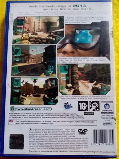 Ghost Recon Advanced Warfighter PlayStation 2 ps2 games Original