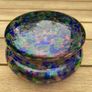 Art Glass Trinket Jewellery Jar Image 2