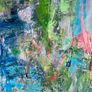 Original Abstract Painting Dublin Original Art Pondscape Riverscape Painting Image 3