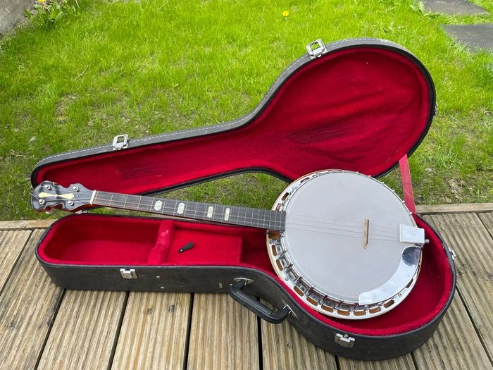 Vintage 4-String Tenor Banjo - Made in GDR (East Germany)