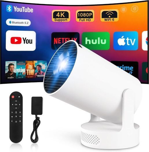 Smart Portable Mini Projector 10000L 4K