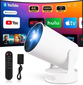 Smart Portable Mini Projector 10000L 4K