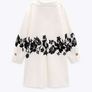 ZARA Linen Cotton Mini Dress Blouson Shirt New Image 4