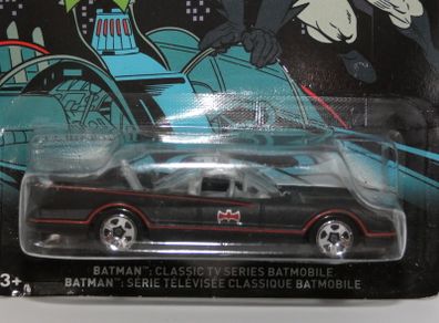 Hotwheels Batman Classic Tv Series Batmobile Mattel 2014 Long Card 1-6
